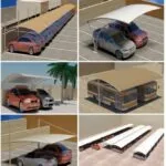 mix design for professional car parking shades