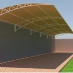 3d design before install of car parking shade