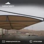 our installed parking shade in uae