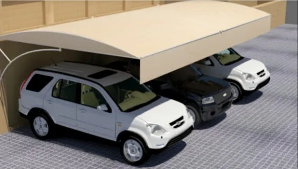 car parking shades dubai