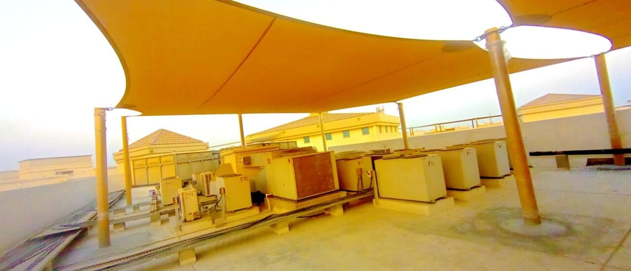 HDPE Tensile Shades Al Rayhan Tents