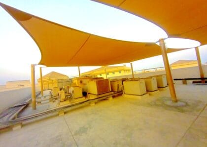 HDPE Tensile Shades Al Rayhan Tents